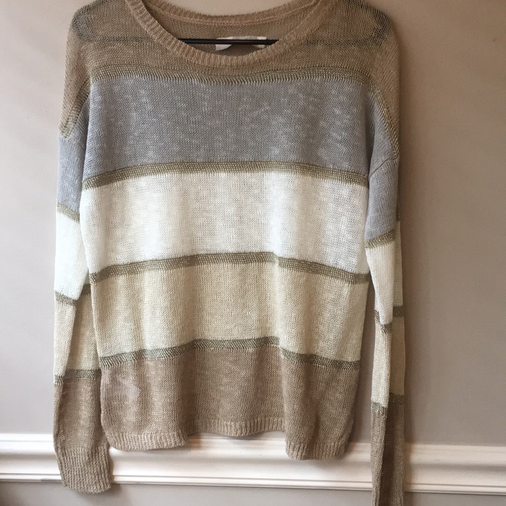 loft striped sweater